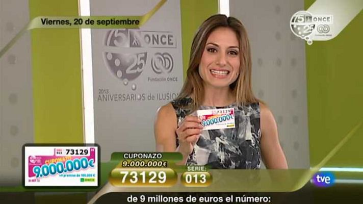 Sorteos ONCE - Sorteo ONCE - 20/09/13
