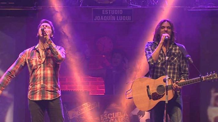 Telediario 1 - Escuela de calor