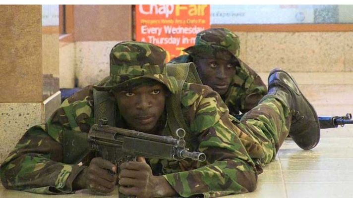 Telediario 1 - Tiroteo en Nairobi