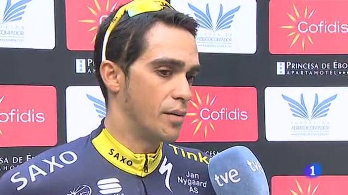 Telediario 1 - Contador quiere correr Tour y Vuelta de 2014