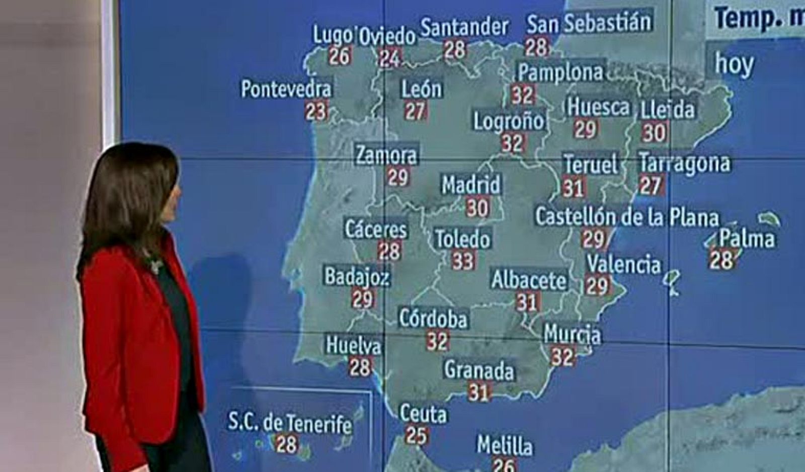 Las lluvias se aproximan a Galicia, el tercio oeste y  Canarias y el tiempo veraniego se mantiene en el resto - El tiempo | Ver