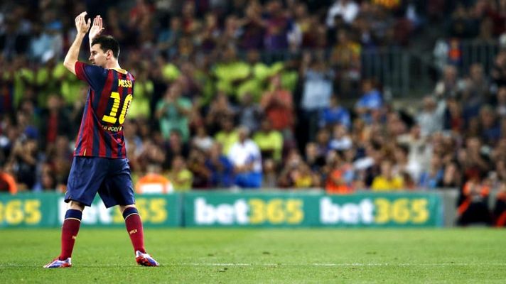 Telediario 1 - Martino sabe que a Messi no le gustan las sustituciones