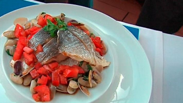 RTVE Cocina - Lomos de dorada con vinagreta