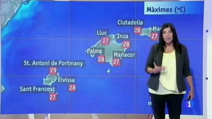 Informatiu Balear - El temps a les Illes Balears - 26/09/13