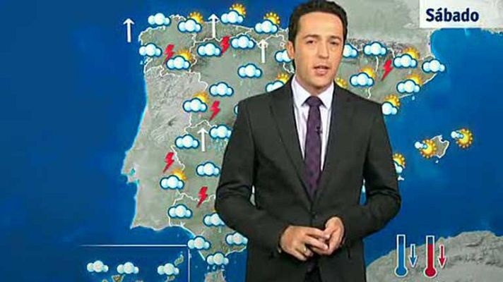 El tiempo - Llueve en Galicia y Castilla y León