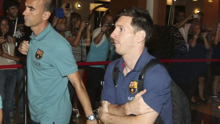 Telediario 1 - El Barcelona busca en Almería su séptimo triunfo consecutivo