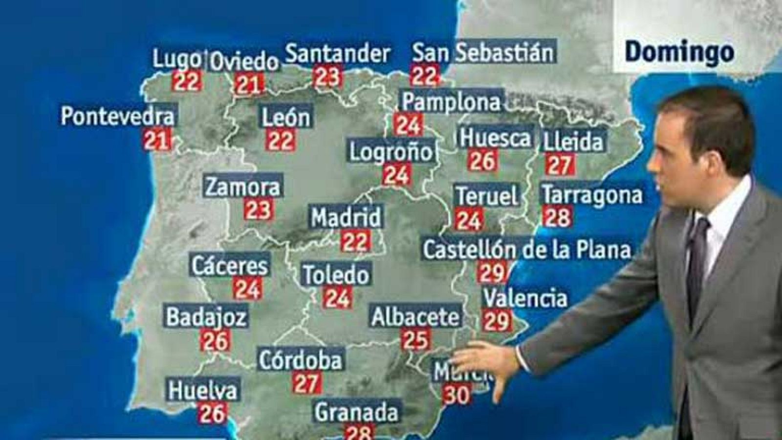 Bajan las temperaturas en el este peninsular, Baleares y Canarias