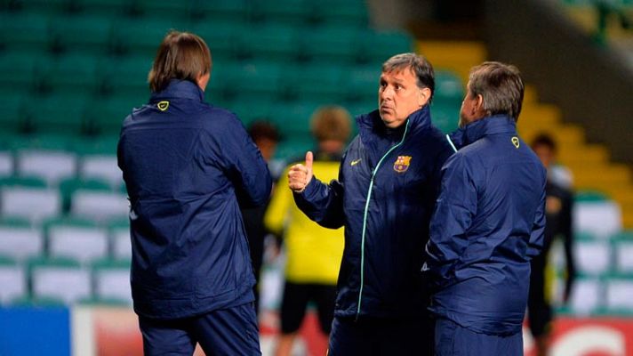 Telediario 1 - El Barça afronta su visita al campo del Celtic sin Messi