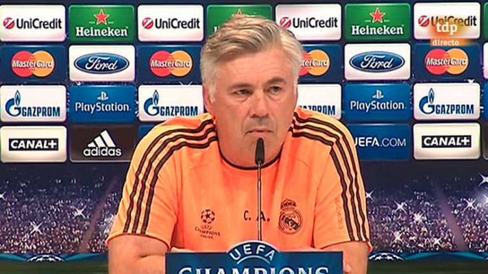 Champions League - Rueda de prensa del Real Madrid