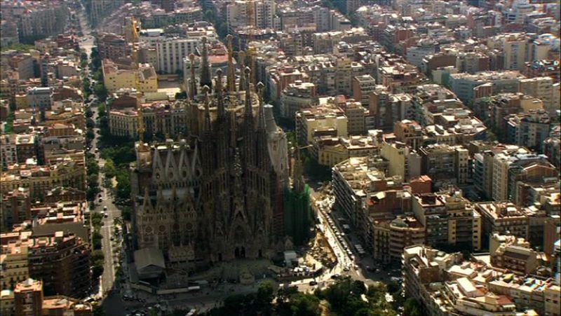 España a ras de cielo - La Sagrada Familia