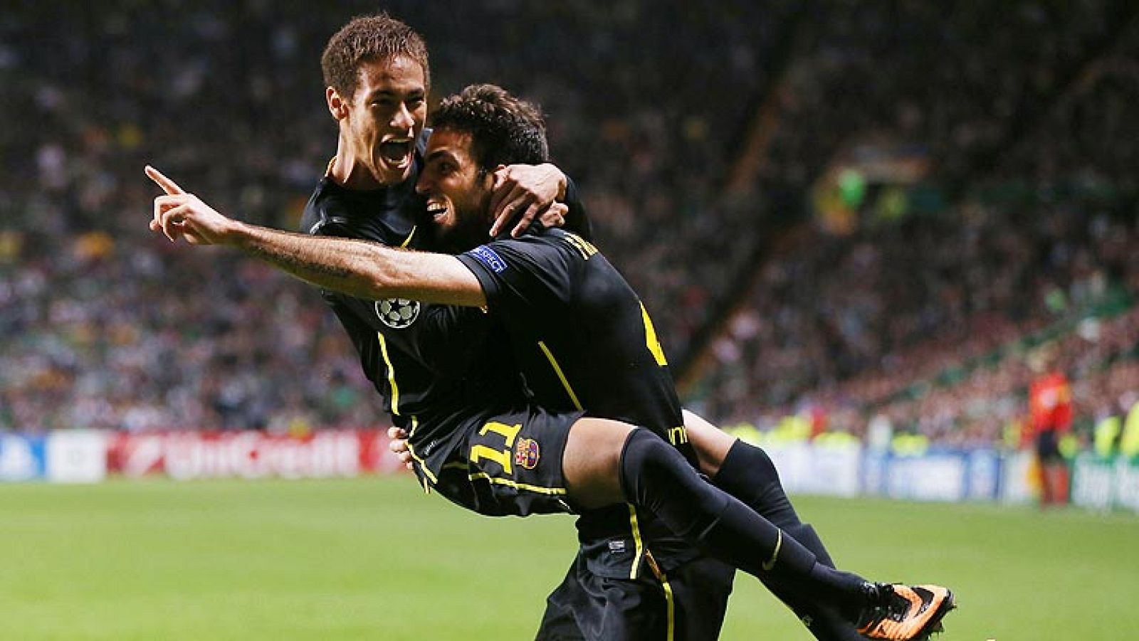 El Barça logra un importante triunfo en Glasgow