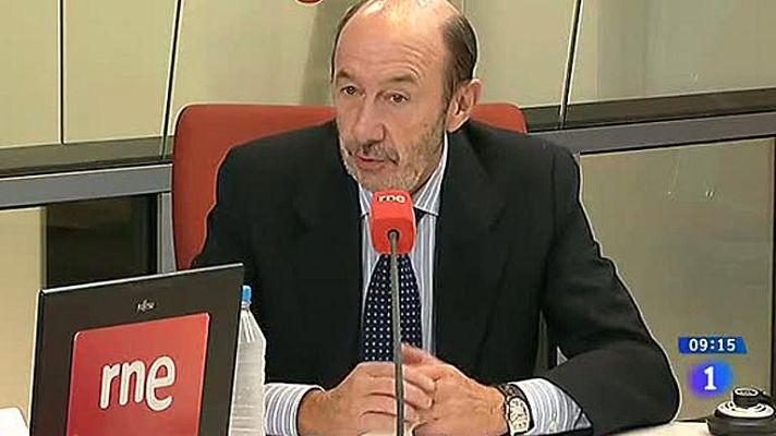 Informativo 24h - Rubalcaba valora el dato del paro
