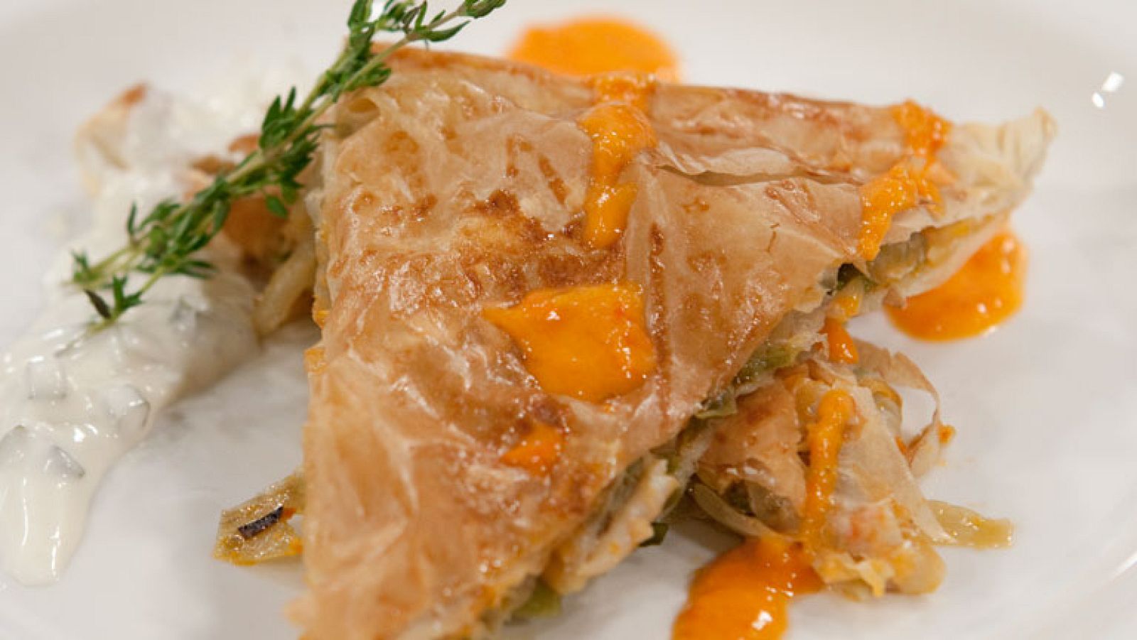 Empanada exprés de berberechos y navajas