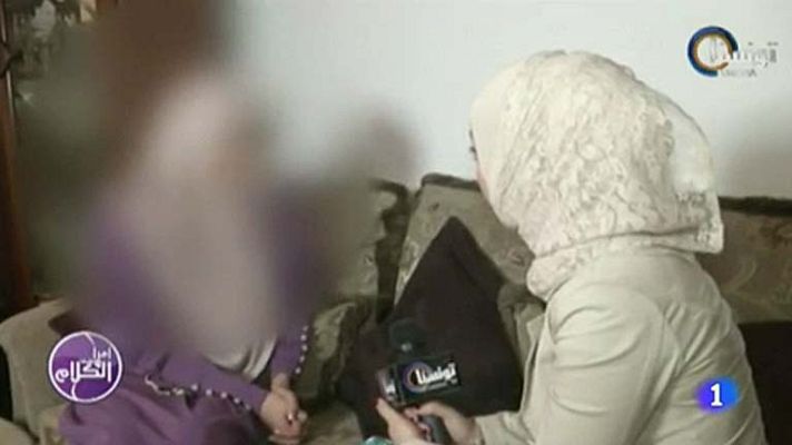 Telediario 1 - Mujeres forzadas en la guerra siria
