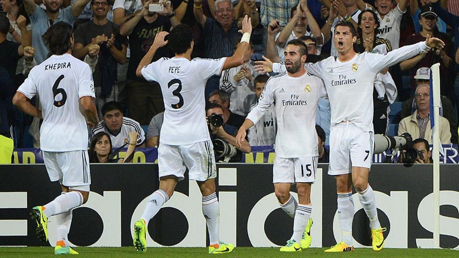 El Madrid vuelve a golear en Champions