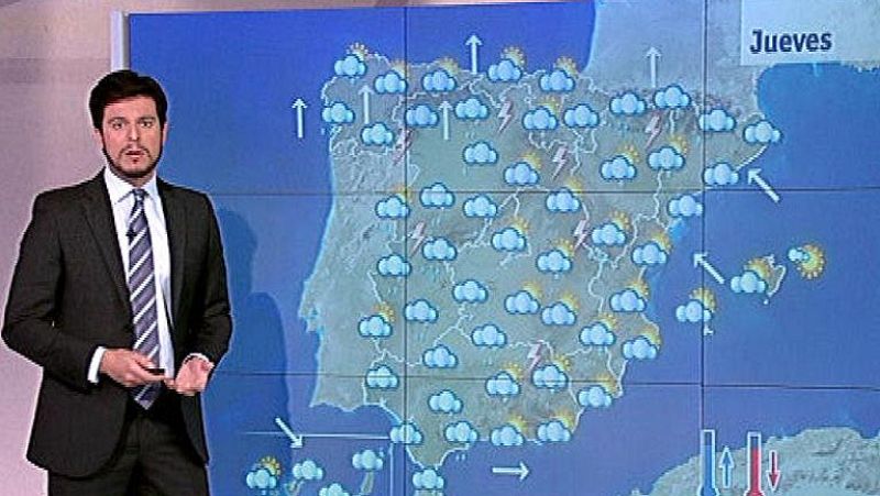 Alerta naranja por chubascos en zonas montañosas