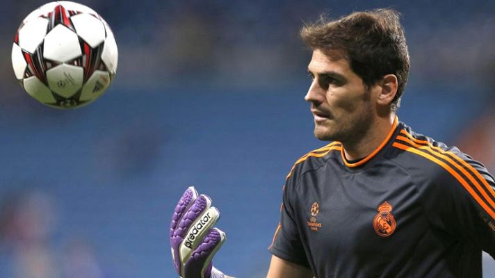 Telediario 1 - El Bernabéu vuelve a aclamar a Casillas