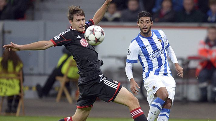 Telediario 1 - La Real se complica en Leverkusen