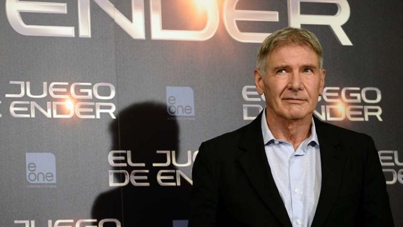 Harrison Ford presenta en Madrid 'El juego de Ender', su nueva película | Ver
