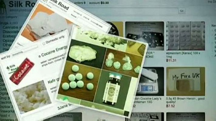 Telediario 1 - Cerrada web de sustancias ilegales