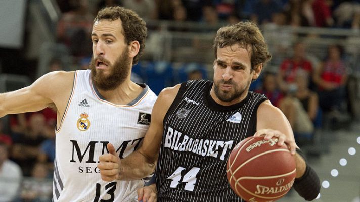 Baloncesto en RTVE - El Madrid aplasta al Bilbao Basket (100-61) y se mete en la final de la Supercopa