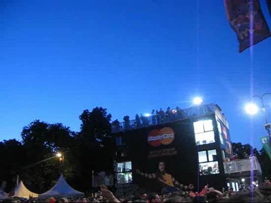 Eurocopa - Fan Zone en descanso. Eurocopa 2008