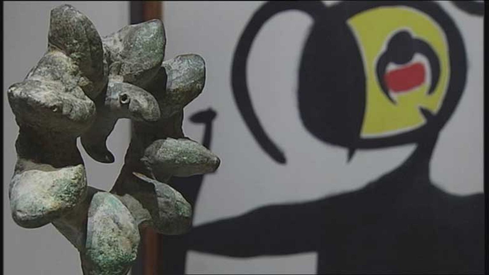 La Catedral de Burgos expone la obra del Miró más maduro