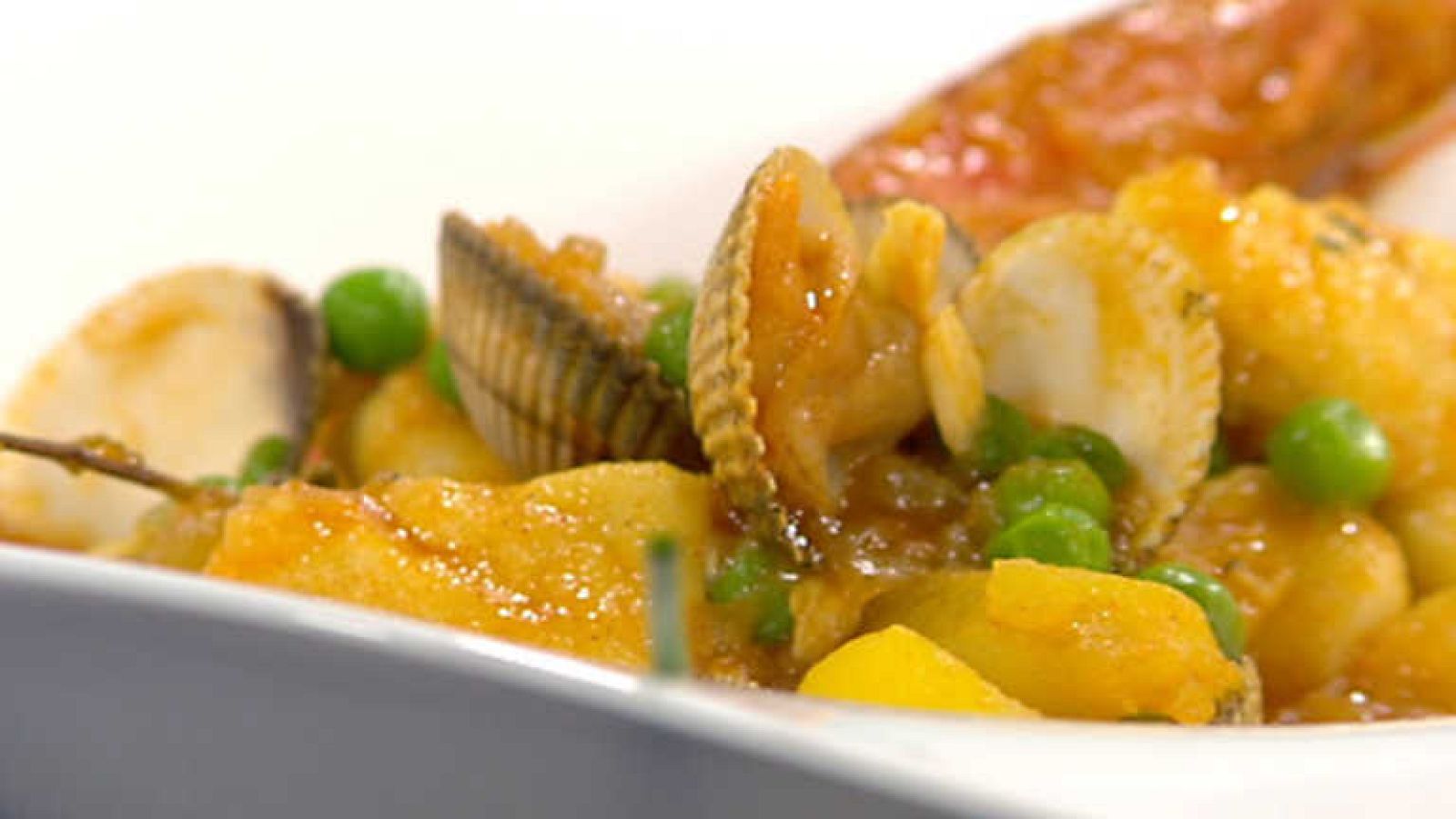 Cocina con Sergio - Caldero de marisco dulce y picante - Ver ahora