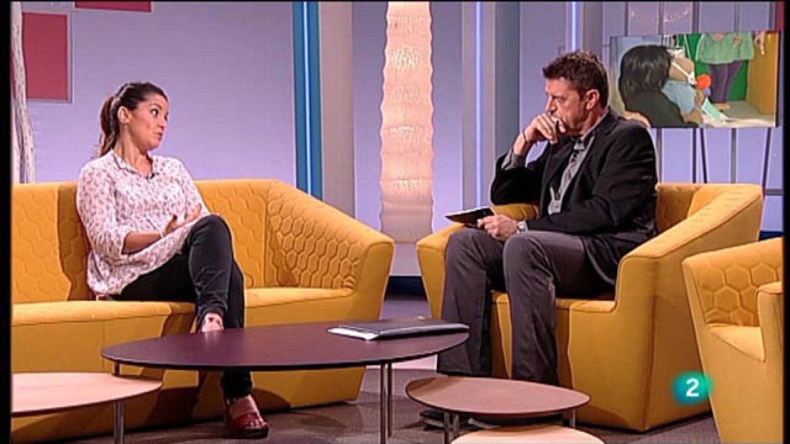 Vespre a La 2 - Entrevista a Angie Rosales, dia del somriure