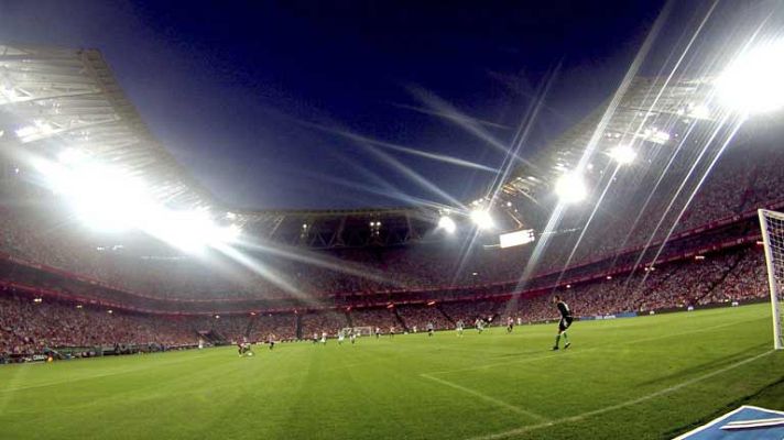 Telediario 1 - Los estadios de la Liga española se vacían
