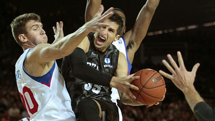 Telediario 1 - El Bilbao Basket planta cara a los Sixers