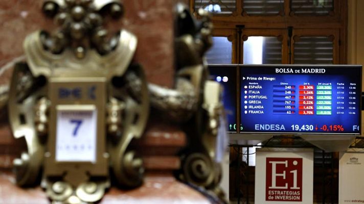 La tarde en 24h - La Bolsa española baja el 0,41%