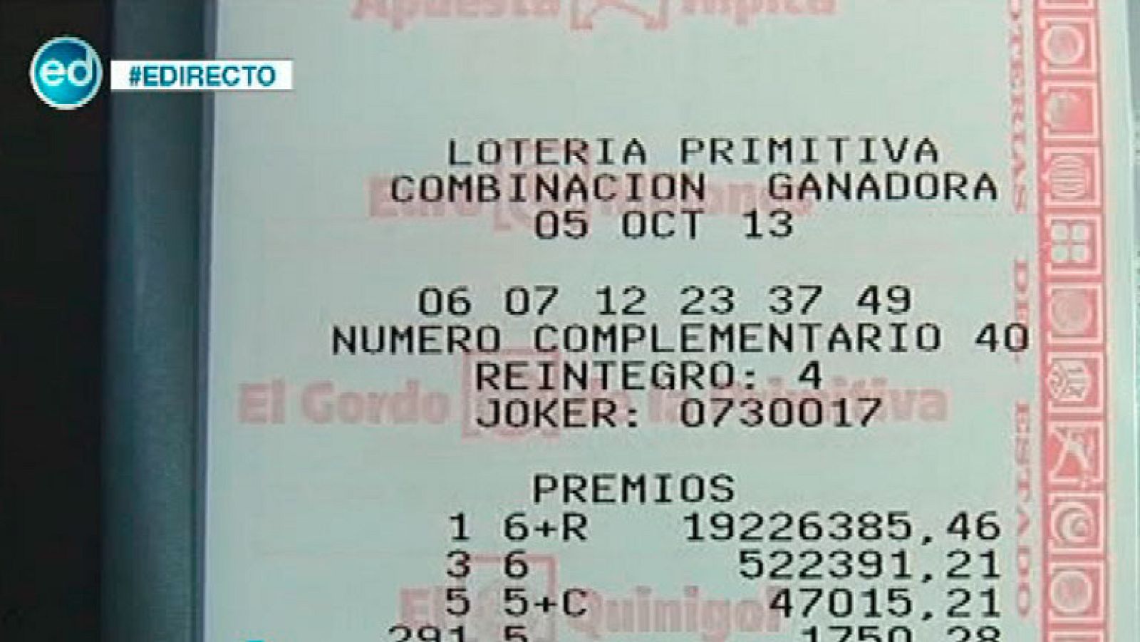 España Directo- Se busca millonario