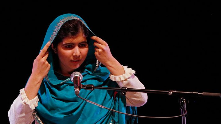 Telediario 1 - La joven paquistaní Malala Yousafzai pide dialogo con los talibanes