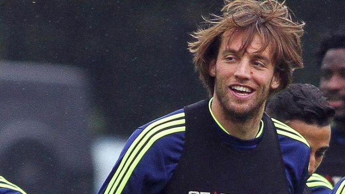 Telediario 1 - Michu: "La selección es una oportunidad única, un sueño"