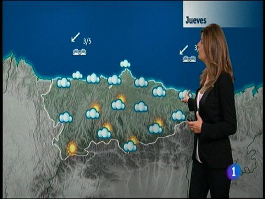 Panorama Regional - El tiempo en Asturias - 09/10/13