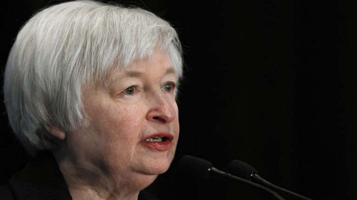 Telediario 1 - Candidatura de Janet Yellen