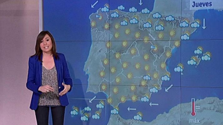 El tiempo - Llega un frente frío al tercio norte de la Península