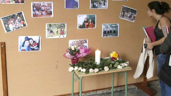 Telediario 1 - Investigación crimen en Santiago