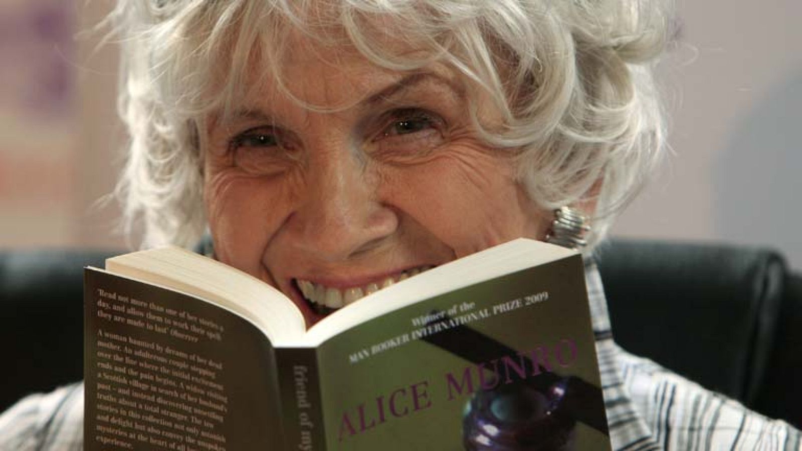 Alice Munro es ganadora del premio Nobel de Literatura 2013