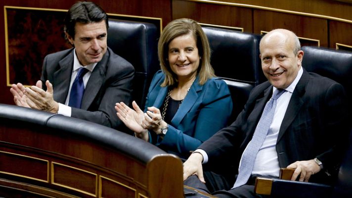 Telediario 1 - Congreso aprueba la Lomce