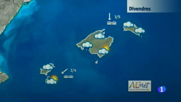 Informatiu Balear - El temps a les Illes Balears - 11/10/13