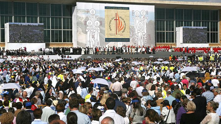 Telediario 1 - Macrobeatificación en Tarragona