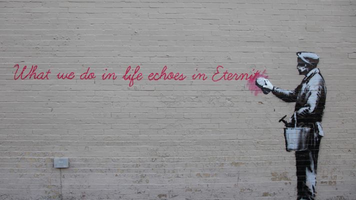 Atención obras - Banksy busca sorprender a NY
