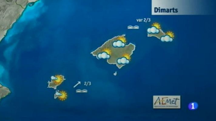 Informatiu Balear - El temps a les Illes Balears - 15/10/13