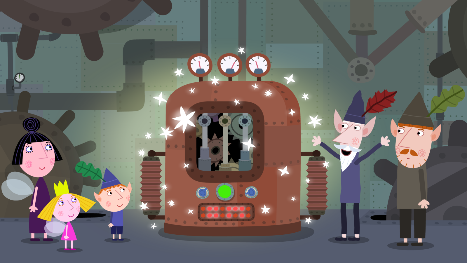 El pequeño reino de Ben y Holly - El día sin magia - RTVE.es - El pequeño reino de Ben y Holly | Ver