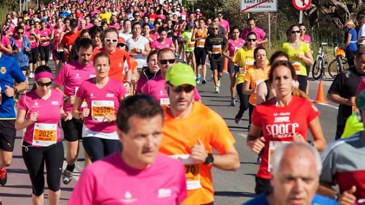 A la carrera - Media maratón Illa Formentenra