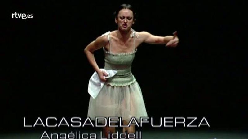 Así era Angélica Liddell en 'La casa de la fuerza'