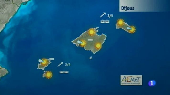 Informatiu Balear - El temps a les Illes Balears - 16/10/13