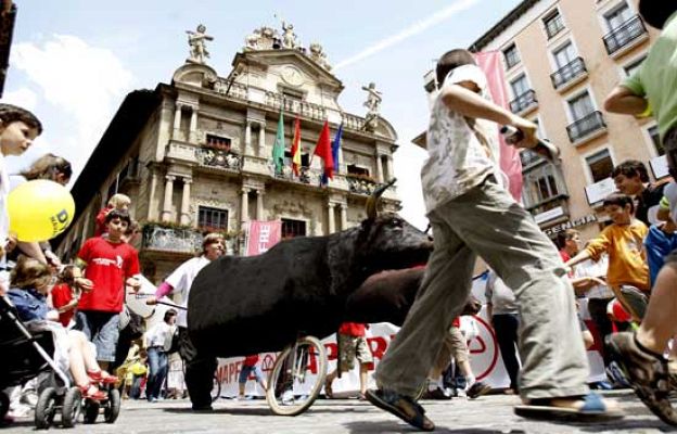San Fermín - TVE se vuelca con los sanfermines